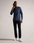 LODERS-Shirts-Revamp your casual wardrobe with our LODERS shirt in a sleek slim fit. The button fastening ensures easy wear, while the curved hem adds a touch of modern flair. When you're heading out for a relaxed evening, this shirt has your back. Denim shirt Slim fit Long sleeves Classic collar Button fastening Curved hem- Ted Baker Romania